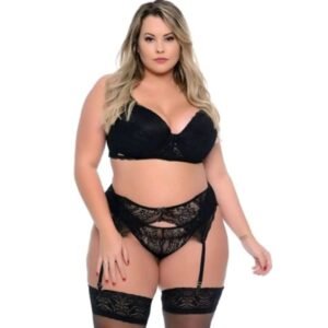 Cinta Liga Plus Size que Valoriza Curvas com Conforto e Sensualidade
