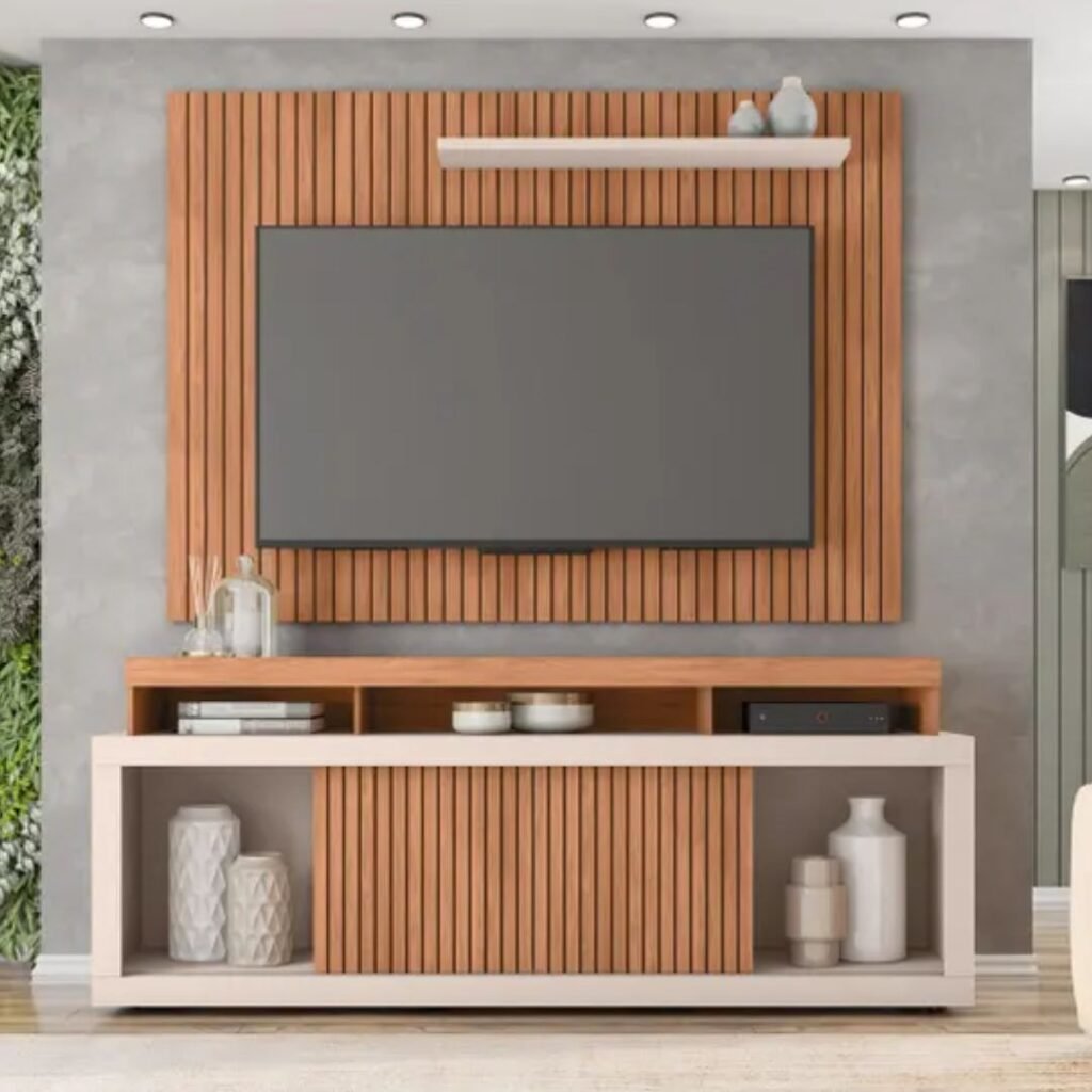 Rack para TV até 70" com Painel que Valoriza sua Sala