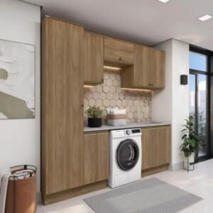Organize sua lavanderia com elegância e máxima funcionalidade
