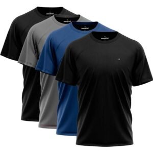 Kit 4 Camisetas Dry Fit Sandrini: Conforto e Performance Diária