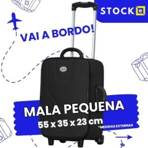 Mala de Bordo 10kg ANAC Village: Viaje com Praticidade e Segurança