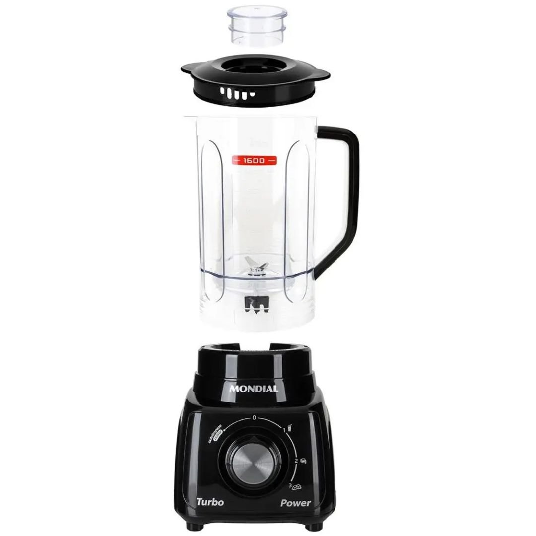 Liquidificador Mondial Turbo Power: potência e praticidade diária - Imagem 17