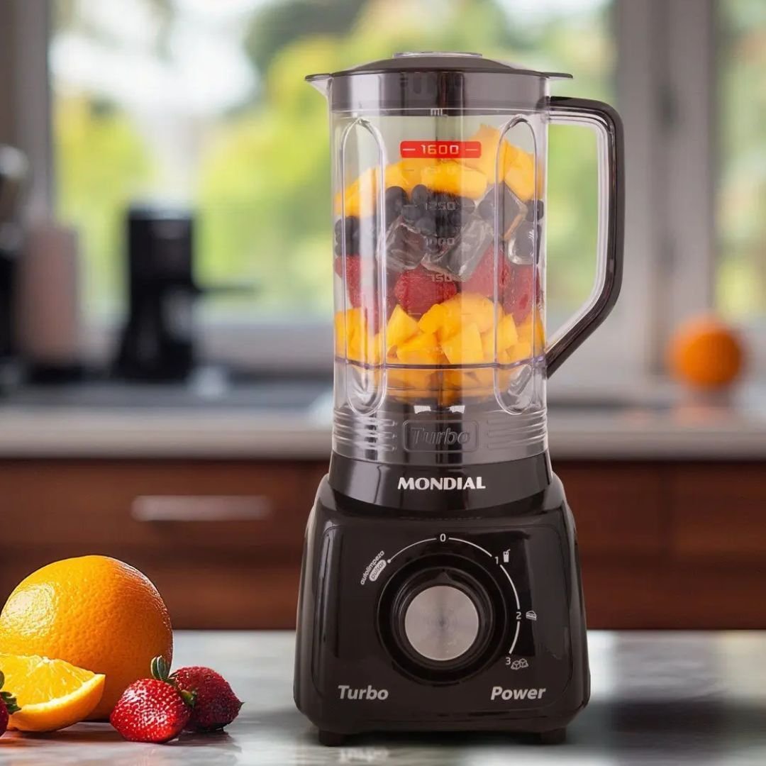 Liquidificador Mondial Turbo Power: potência e praticidade diária - Imagem 2