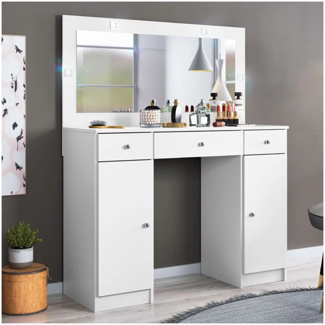 Organize-se com Elegância: Penteadeira Camarim com LED - Imagem 2