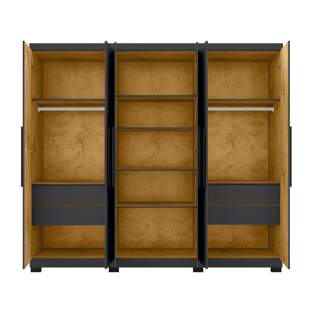 Guarda-roupa Casal Braga: Espaço, Organização e Espelho - Imagem 4