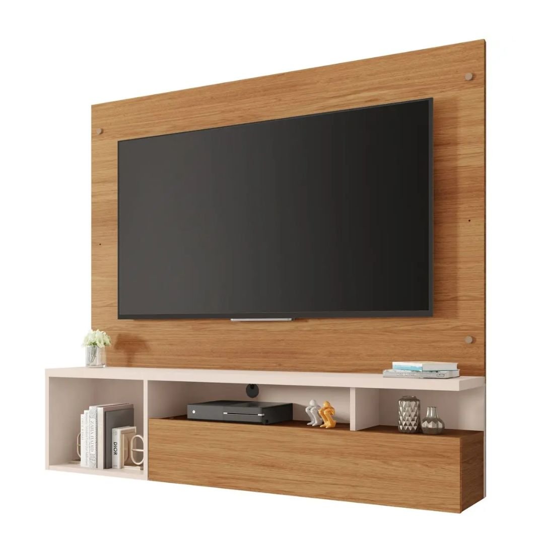 Painel para TV até 55'' que valoriza e organiza sua sala - Imagem 5