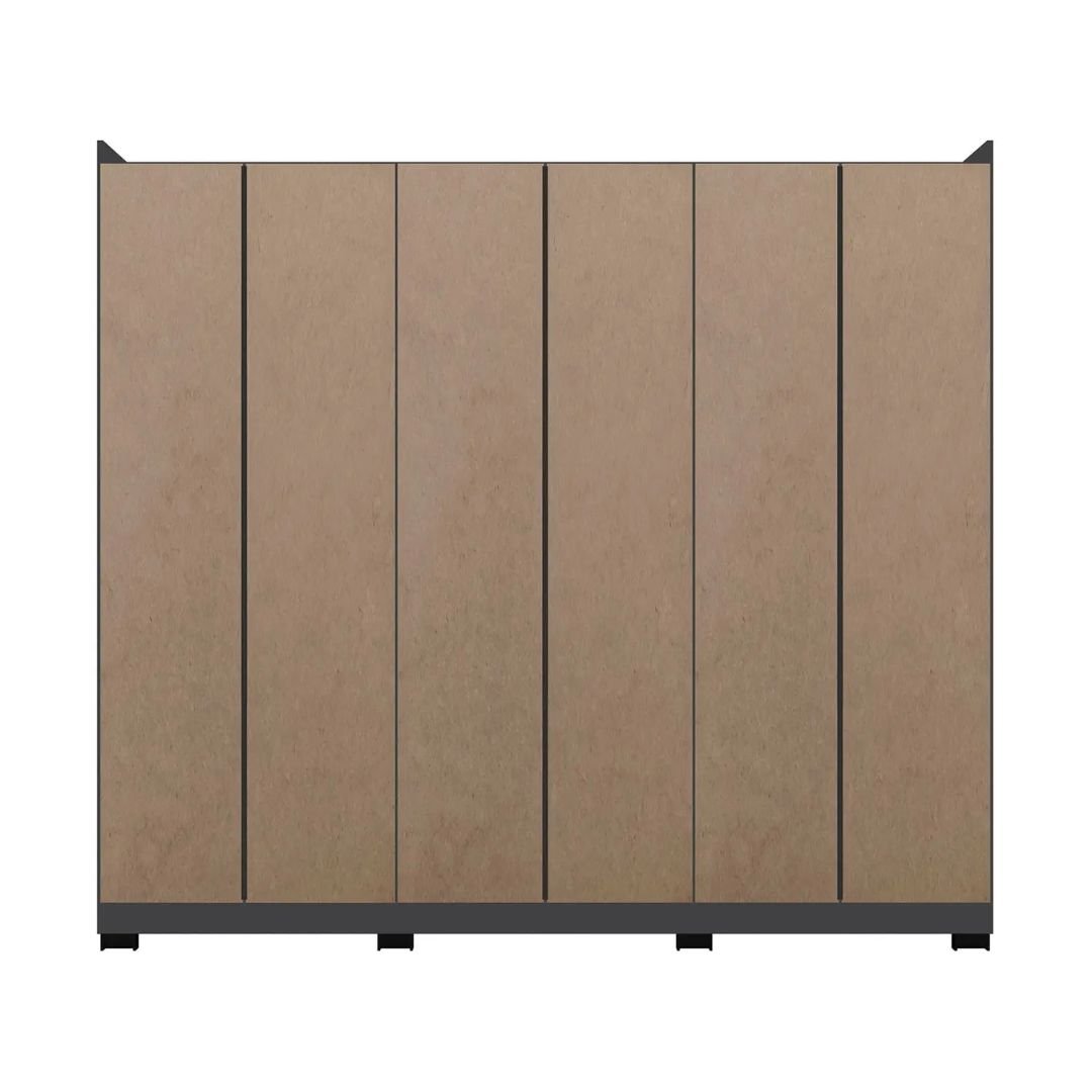 Guarda-roupa Casal Braga: Espaço, Organização e Espelho - Imagem 8