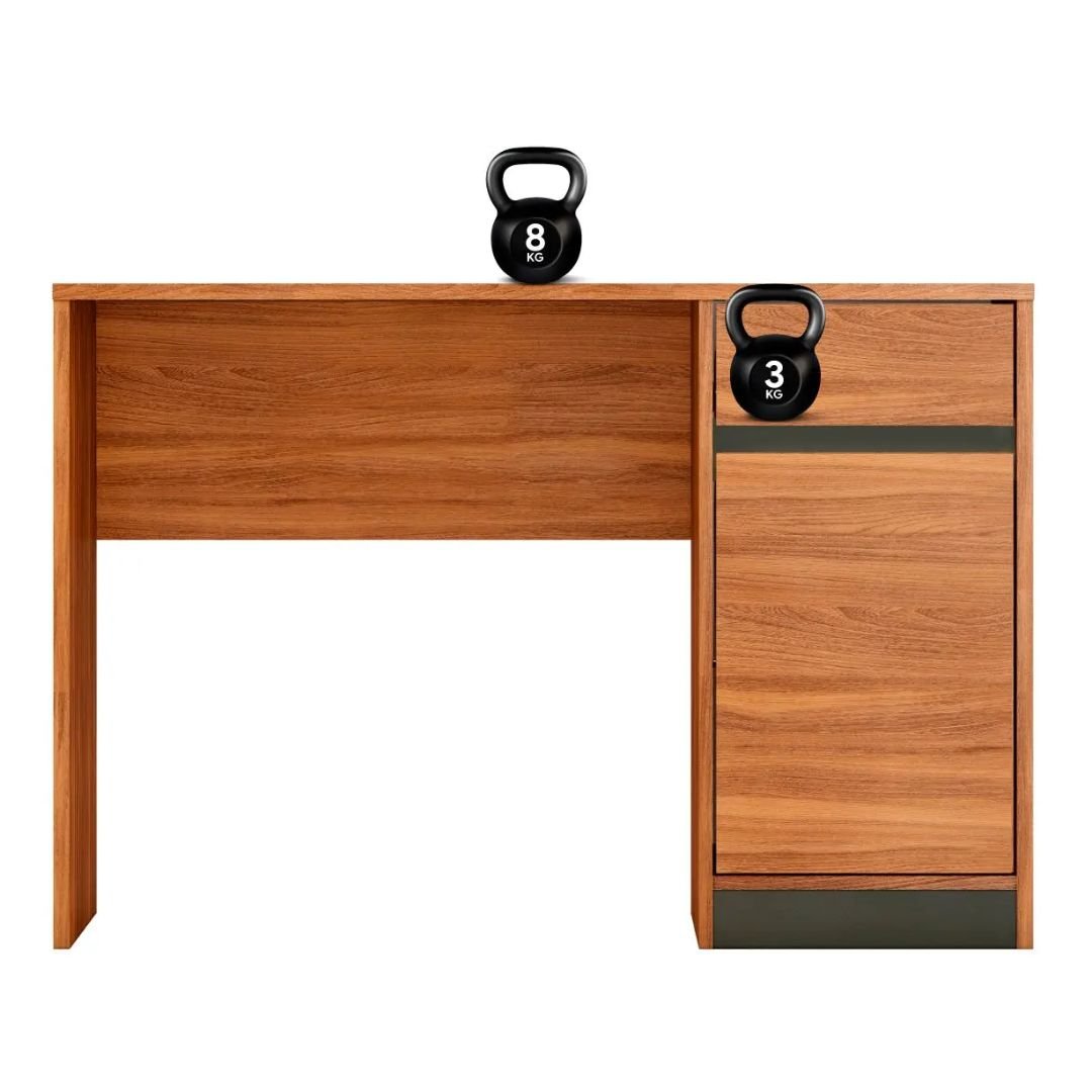 Escrivaninha Demóbile Office que organiza e valoriza seu espaço - Imagem 8