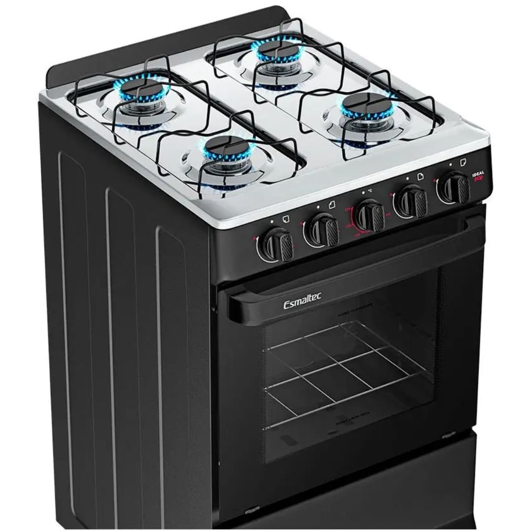 Eficiência e praticidade com o Fogão 4 Bocas Ideal Pop 4120 - Imagem 8