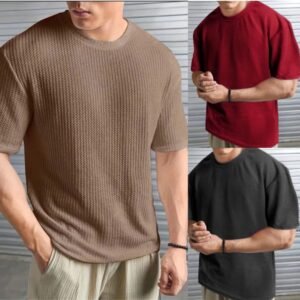 Kit 3 Camisetas Oversized Masculinas: Estilo e Conforto Diário