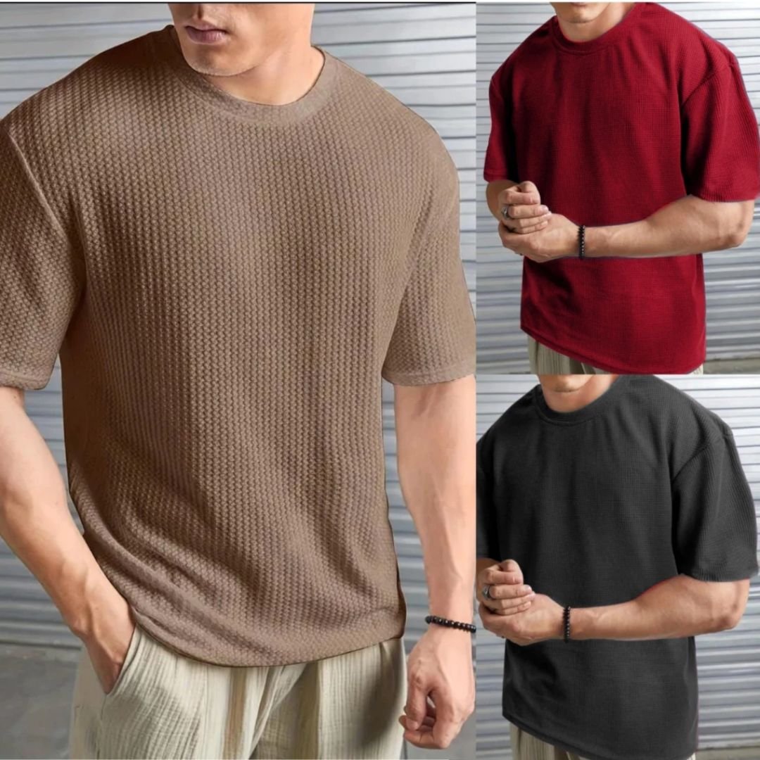 Kit 3 Camisetas Oversized Masculinas: Estilo e Conforto Diário