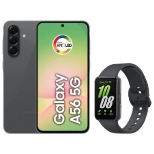 Samsung Galaxy A56 5G + Fit3: desempenho e saúde no pulso