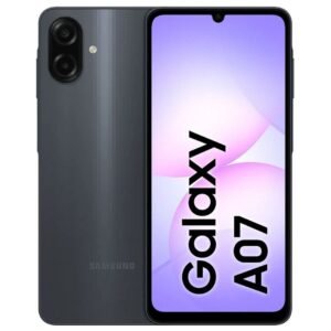 Smartphone Samsung A07 128GB: desempenho e tela ampla