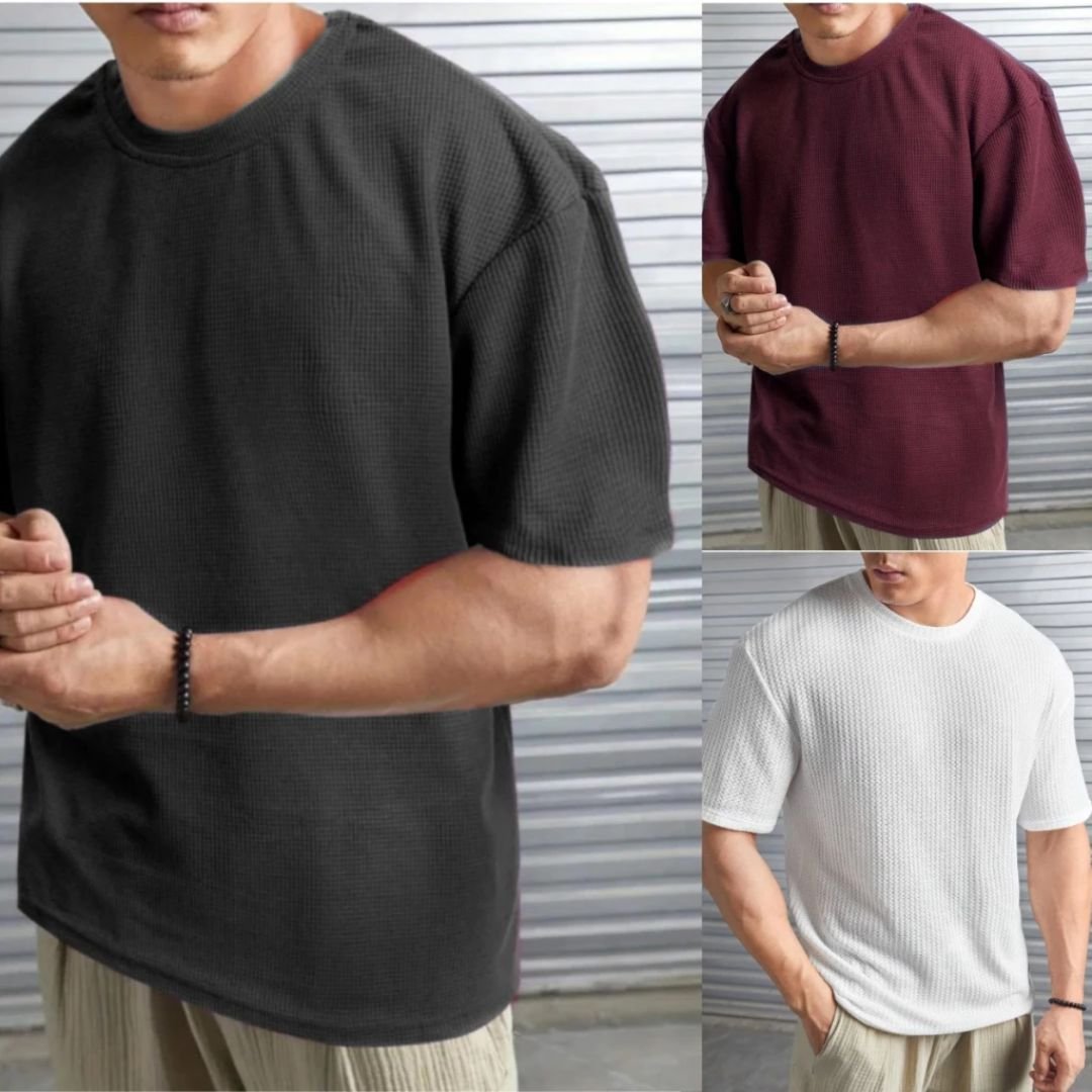 Kit 3 Camisetas Oversized Masculinas: Estilo e Conforto Diário - Imagem 4