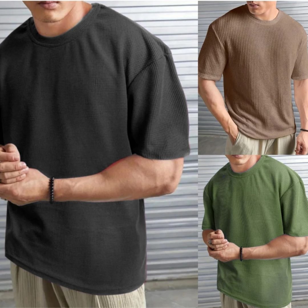 Kit 3 Camisetas Oversized Masculinas: Estilo e Conforto Diário - Imagem 7