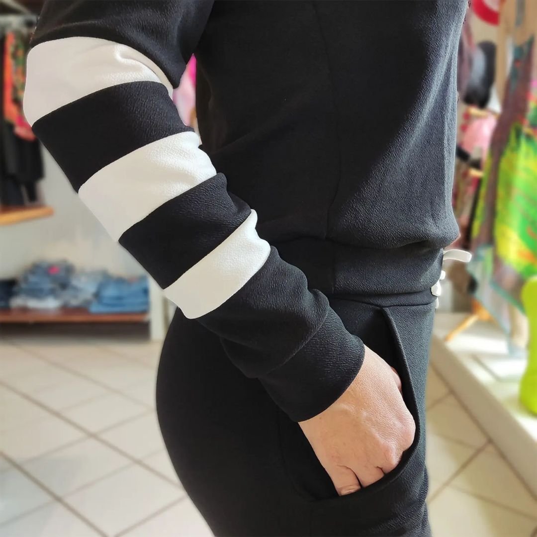 Conjunto Moletom Feminino Marsala: Conforto e Estilo no Inverno - Imagem 4