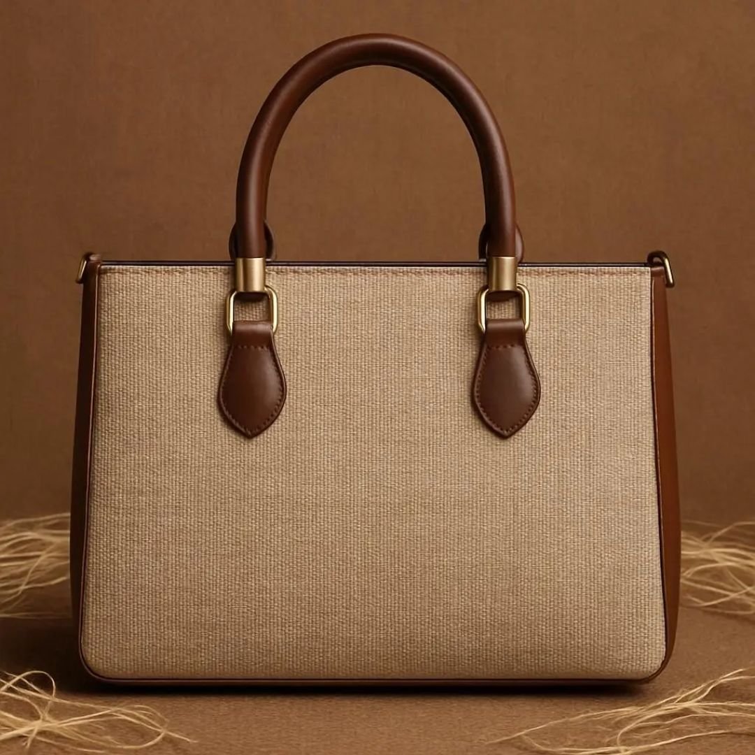 Bolsa Lorena Vitória em estilo palha: uma opção versátil para quem prioriza visual e praticidade - Imagem 3