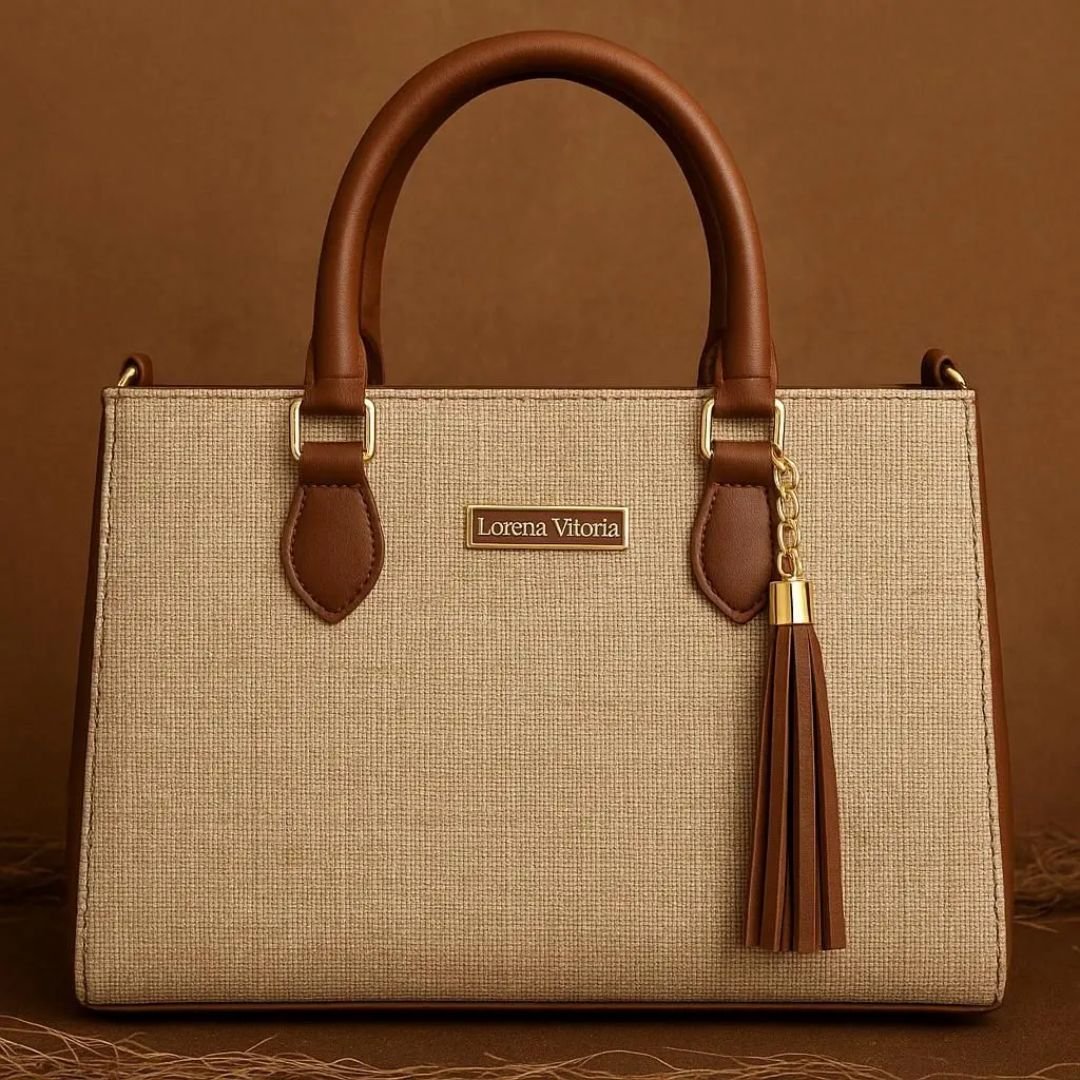 Bolsa Lorena Vitória em estilo palha: uma opção versátil para quem prioriza visual e praticidade - Imagem 4