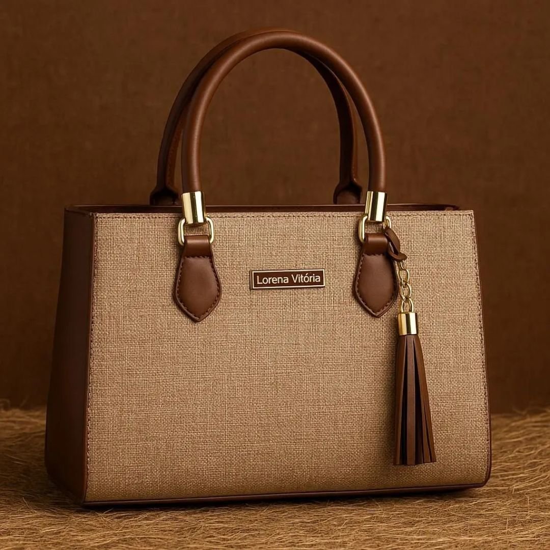 Bolsa Lorena Vitória em estilo palha: uma opção versátil para quem prioriza visual e praticidade - Imagem 5
