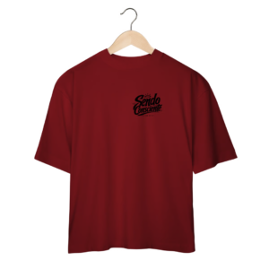 CAMISETA OVERSIZED — SENDO CONSCIENTE— DEIXE QUE FALEM